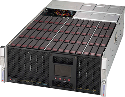 SuperMicro 4U 60-Bay 12G Dual Expander SuperChassis - SC946SE2C-R1K66JBOD. PC PitStop Data Storage Solutions - Enclosures, DAS, NAS, & FC SAN